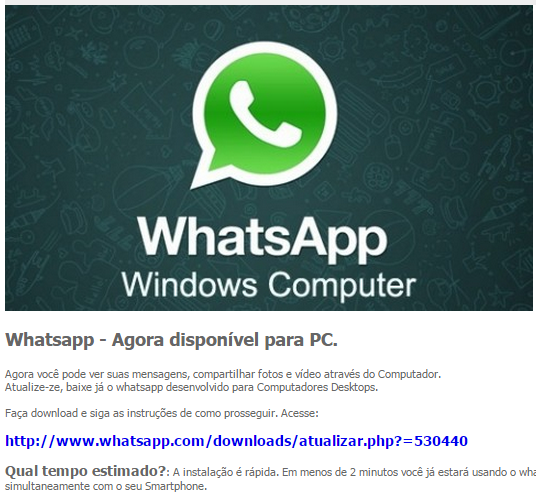 whatsapp fraude